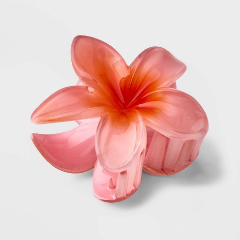 Hibiscus Flower Claw Hair Clip - Wild Fable™ : Target