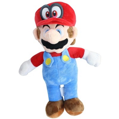 Chucks Toys Super Mario 12 Inch Character Plush | Mario Cappy