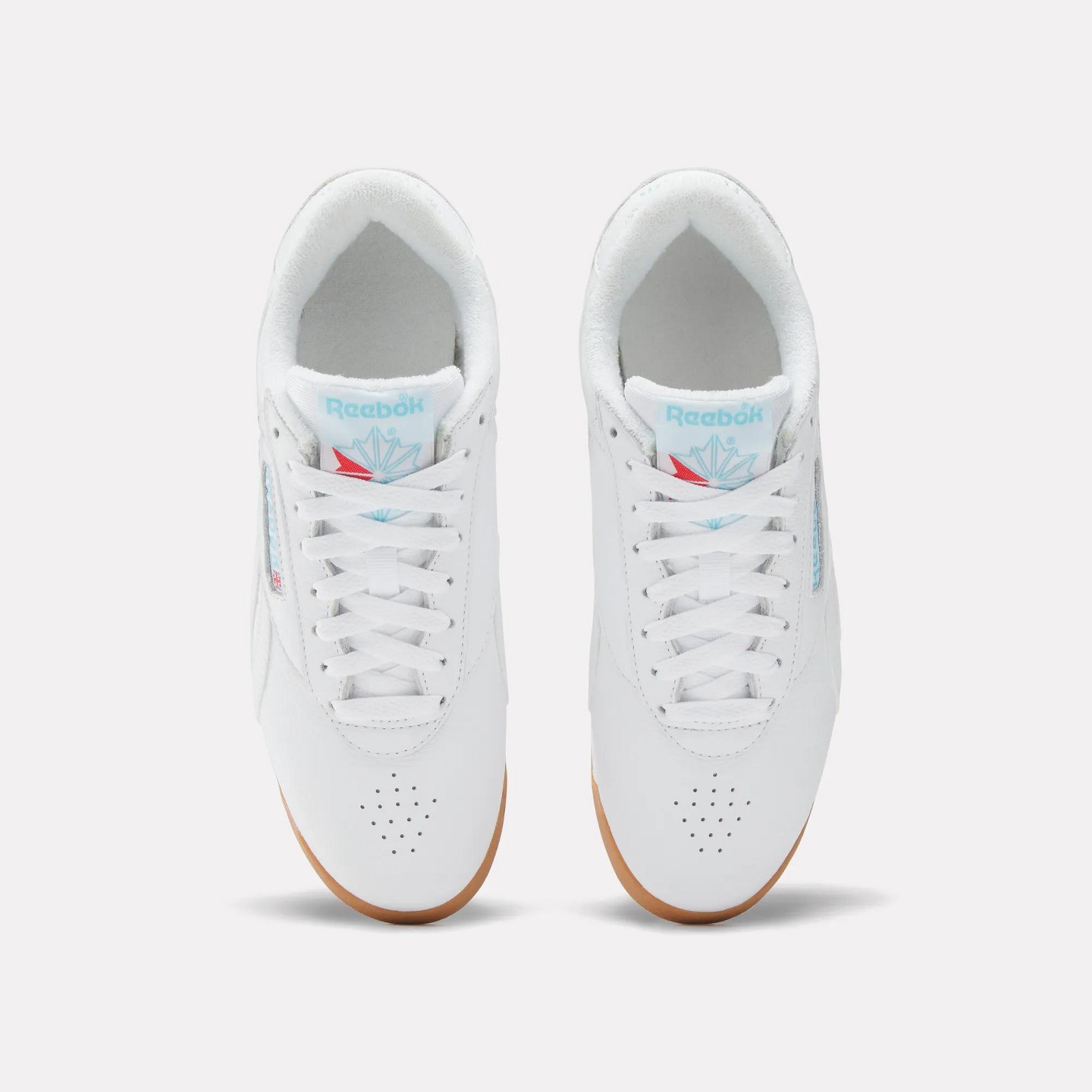 Женские кроссовки Reebok Freestyle Lo Shoes Size 6 White/White/Gum, цвет: Белый — фото 2