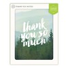 Green Inspired 10ct Foggy Forest Thank You Cards - 4 of 4
