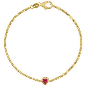 Designs By Gioelli 14K Gold Over Sterling Silver Gemstone Bracelet - 1 of 2