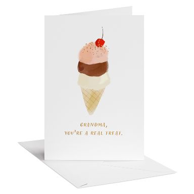 Mother's Day Card for Grandma, Life Is So Much Sweeter, Includes, Envelope