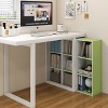 HOMLUX 3 Cube Decorative Bookshelf Open Bookcase Toy Storage Organizer Horizontal Vertical - 2 of 4