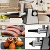 Topteng Meat Grinder, Stand Mixer with 3 Blades, Sausage Stuffer Tube & Kubbe Kit - 4 of 4