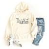 Simply Sage Market Women's Graphic Hoodie Thankful and Blessed - 2 of 3