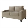ChaletPosh Linen Love Seat - 3 of 4