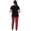 Just Love Womens 100% Cotton Tie Dye Short Sleeve Pajama Set  Vibrant, Breathable Sleepwear - 3 of 3