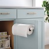 Paper Towel Holder White - Brightroom™: Metal Kitchen Holder, Napkin & Sponge Organizer, 12.5" Width - 2 of 3