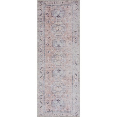 Hauteloom Morcott Peach Washable Area Rug