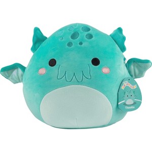 Squishmallows 10" Theotto The Blue Cthulu - Official Kellytoy Plush - Soft and Squishy Stuffed Animal Toy - Great Gift for Kids - 1 of 3