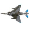 McDonnell Douglas F-4F Phantom II Fighter-Bomber Aircraft German Luftwaffe 1/72 Diecast Model by Hobby Master - 4 of 4