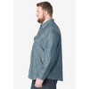 Boulder Creek by KingSize Men's Big & Tall Long Sleeve Denim And Twill Shirt - 4 of 4