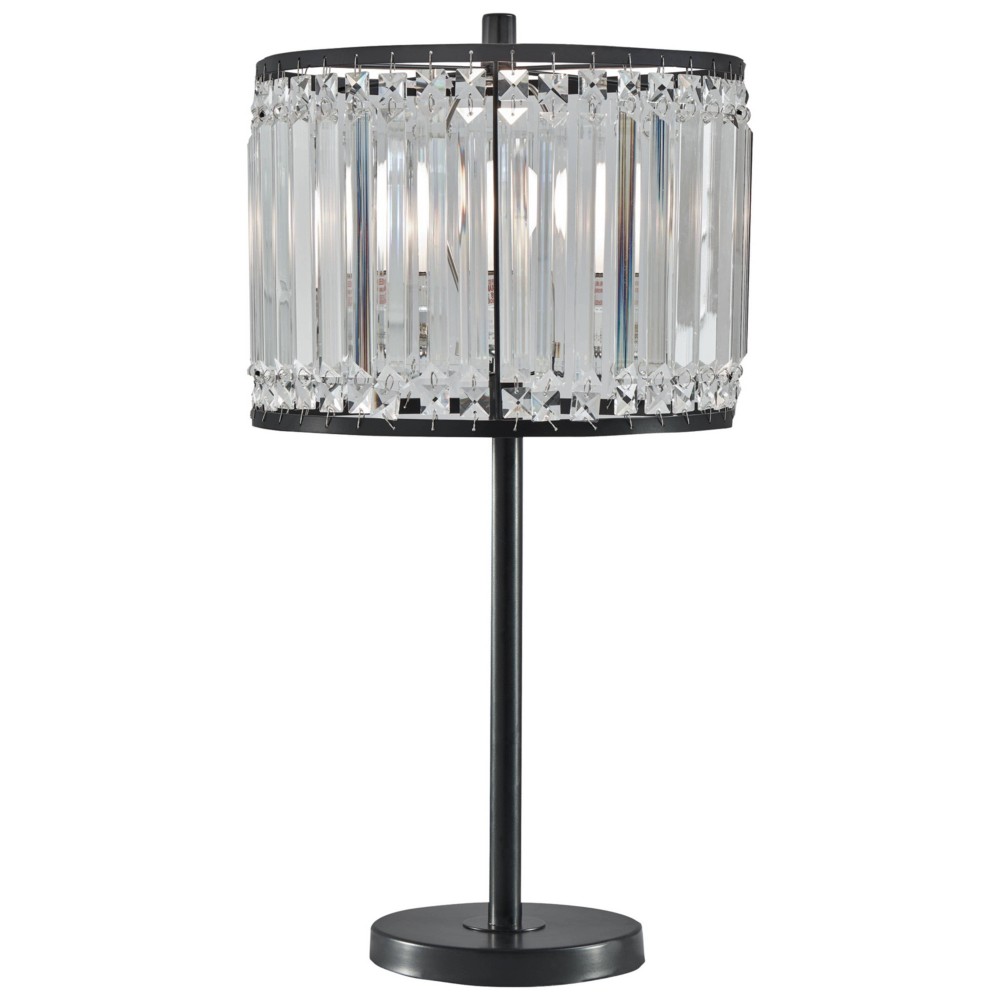 Photos - Floodlight / Garden Lamps Gracella Metal Table Lamp Black - Signature Design by Ashley