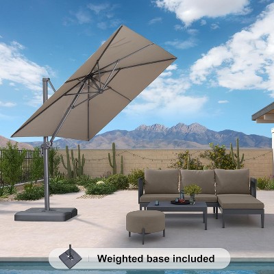 PURPLE LEAF UV Resistant Patio Umbrella Economical Outdoor Umbrella