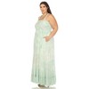 Plus Size Smocked Ruffle Maxi Sun Dress - 2 of 4