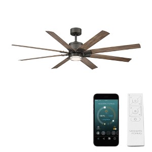 Modern Forms Renegade 8-Blade LED Smart Ceiling Fan - 1 of 4