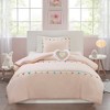 Jamie Tassel Kids' Comforter Set with Heart Shaped Throw Pillow - Mi Zone - image 3 of 4