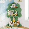 Arceso 3-Tier Corner Kids Bookshelf and Toy Storage Organizer for Kids Room - 4 of 4