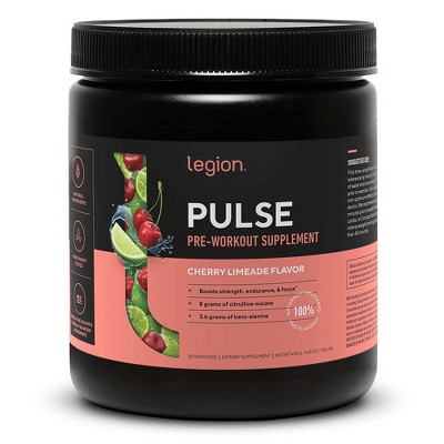 Pulse Pre-Workout Supplement Naturally Sweetened And Flavored