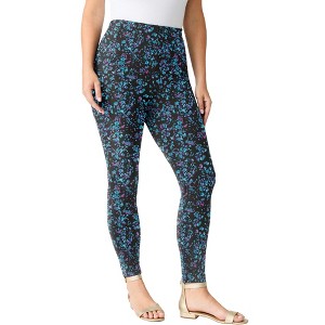 Roaman's Side Pocket Essential Legging - 1 of 4