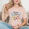 Simply Sage Market Women's Happy Easter Floral Short Sleeve Graphic Tee - 2 of 4