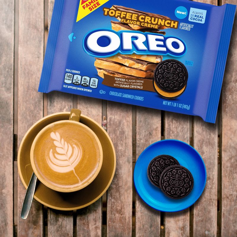 OREO Toffee Crunch Cookies - 17oz, 6 of 14