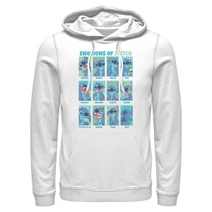 Men's Lilo & Stitch Emotions of 626 Pull Over Hoodie - 1 of 4