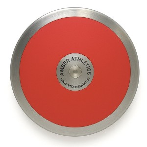 Amber Athletic Gear 70% Rim Weight Discus – Galvanized Steel Rim, ABS Plates, Precision Balanced for Aerodynamic Throws, 0.85kg to 2kg Options - 1 of 4
