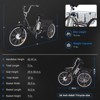 Garvee Adult Electric Trike, 7-Speed Electric Tricycle, 26" Folding Electric Tricycle with Basket, 36V Detachable Battery, 250W Brushless Motor, Grey - 3 of 4