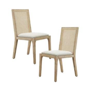 Set of 2 Ensley Dining Chair Natural