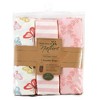 Touched by Nature Baby Girl Organic Cotton Swaddle Wraps, Butterflies, 0-3 Months - 2 of 2