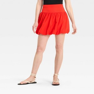 Women's Mini Bubble Skirt - A New Day™ - 1 of 3