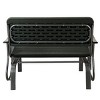 Tangkula Outdoor Patio Steel Bench Loveseat Garden Seat - 4 of 4