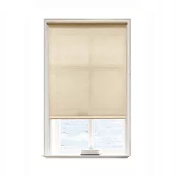 1pc Light Filtering Natural Roller Window Shade - Lumi Home Furnishings