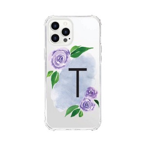 OTM Essentials Apple iPhone 15 Pro Monogram Clear Tough Edge Floral Case - 1 of 4
