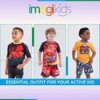 Disney Cars UPF 50+ Pullover Rash Guard and Swim Trunks Outfit Set Toddler Sizes (2T - 7-8) - 3 of 4