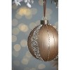 Cesicia Christmas Ball Ornaments, Glass Decorative Hanging Ball for Holiday Party Decorations, Set of 6 - 2 of 4