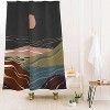 Viviana Gonzalez Mineral Inspired Landscapes 2 Shower Curtain Pink - Deny Designs: Polyester Microfiber, Machine Washable - 2 of 4