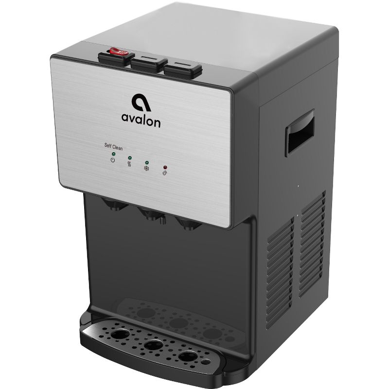Avalon Premium 3 Temperature Self Cleaning Countertop Water Cooler - Stainless Steel, 3 of 4