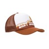 Western Desert Sunrise Easy Does It White & Brown Foam Trucker Hat - 2 of 4