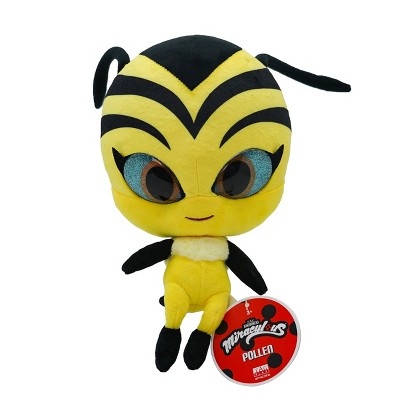 Miraculous Ladybug - Kwami Lifesize 5-inch Plush Clip-on Toy, Super Soft  Collectible With Glitter Stitch Eyes And Matching Backpack Keychain, Tikki  : Target