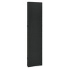 vidaXL Steel Room Divider - 5-Panel Black Steel Partition for Privacy and Décor Enhancement - Foldable Design for Easy Storage - 78.7"x70.9" - 4 of 4