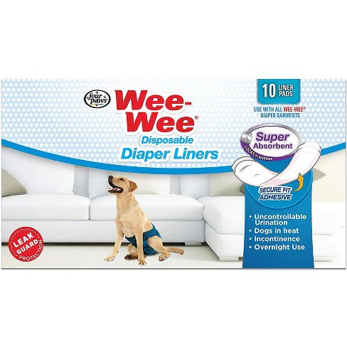 Wee wee dog outlet diapers