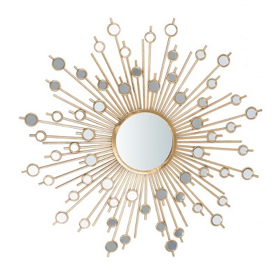 Nicolette Sunburst Mirror - Gold - Safavieh