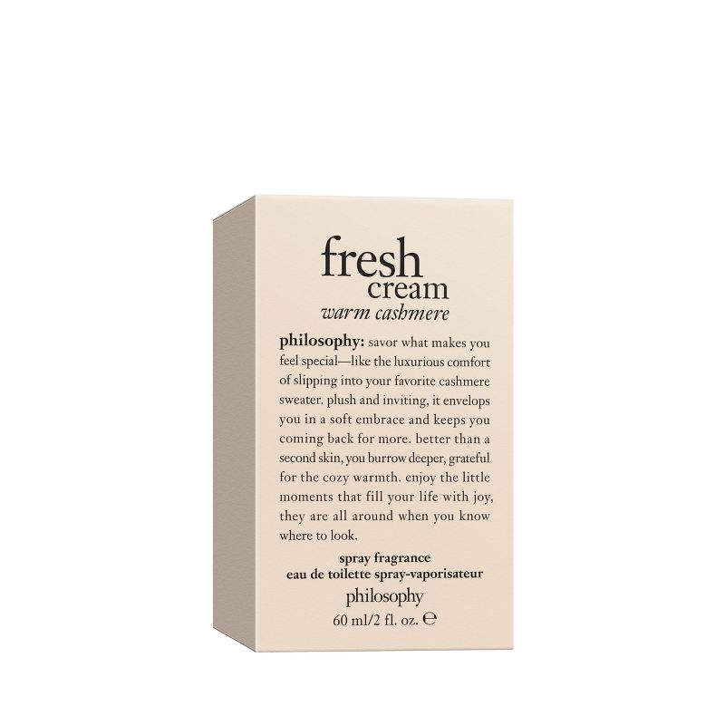 philosophy Fresh Cream Warm Cashmere Eau de Toilette - 2 fl oz - Ulta Beauty, 4 of 9