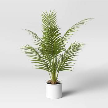 28" x 24" Artificial Palm Plant Arrangement in Pot - Threshold™