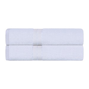Premium Cotton Solid Plush Heavyweight Hotel Luxury Towel Set by Blue Nile Mills - 1 of 4