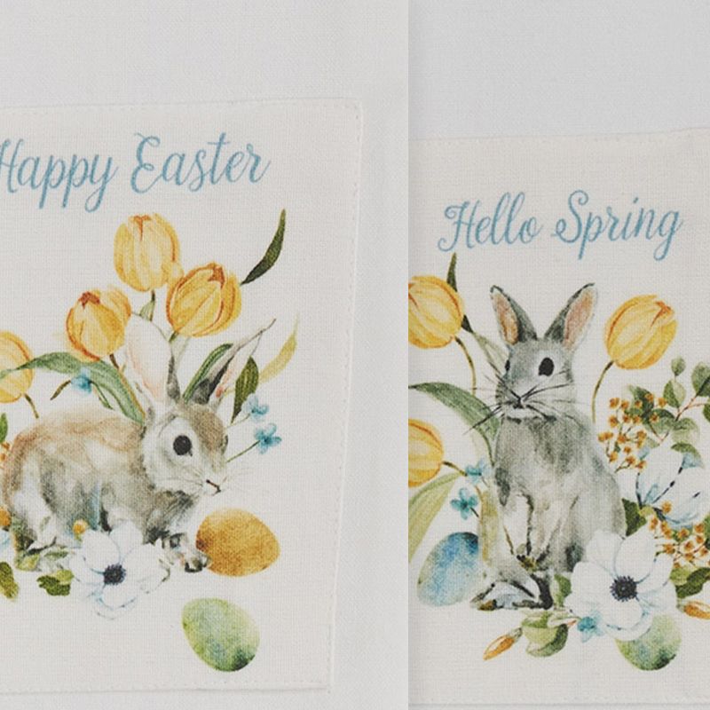 Park Designs Happy Easter Hello Spring Dishtowel Bundle of 2, 3 of 4