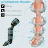 QUINEAR Full Leg Massager with Heat, for Circulation&Pain Relief, 2 Extender&3Heat&3Mode&3Intensity, for Cramps&Edema&Swelling - 4 of 4