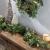 Artificial Eucalyptus Leaves Garland with Berries, Greenery Garland for Wedding Arch Backdrop, Garden Gate, Doorways, Table, Runner, Door Home Decor - 3 of 4